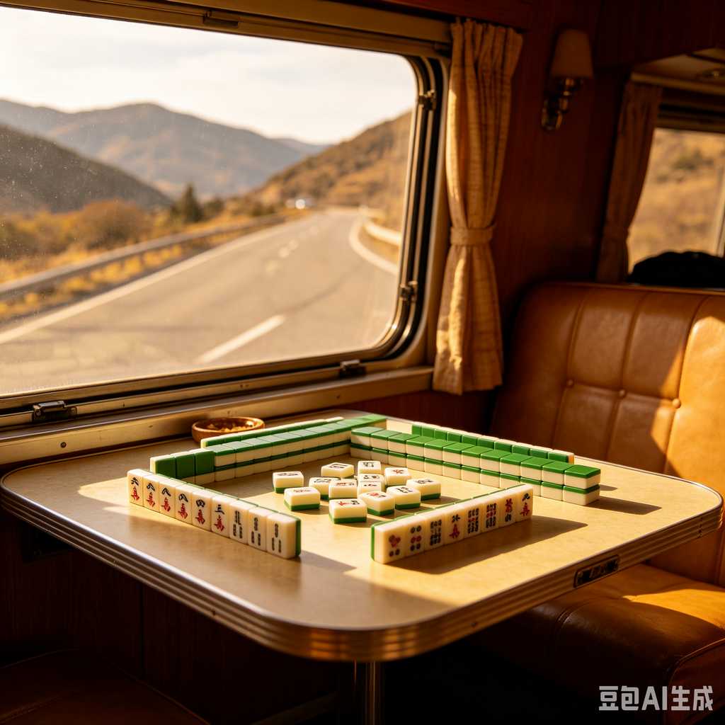 saturated color mahjong set print
