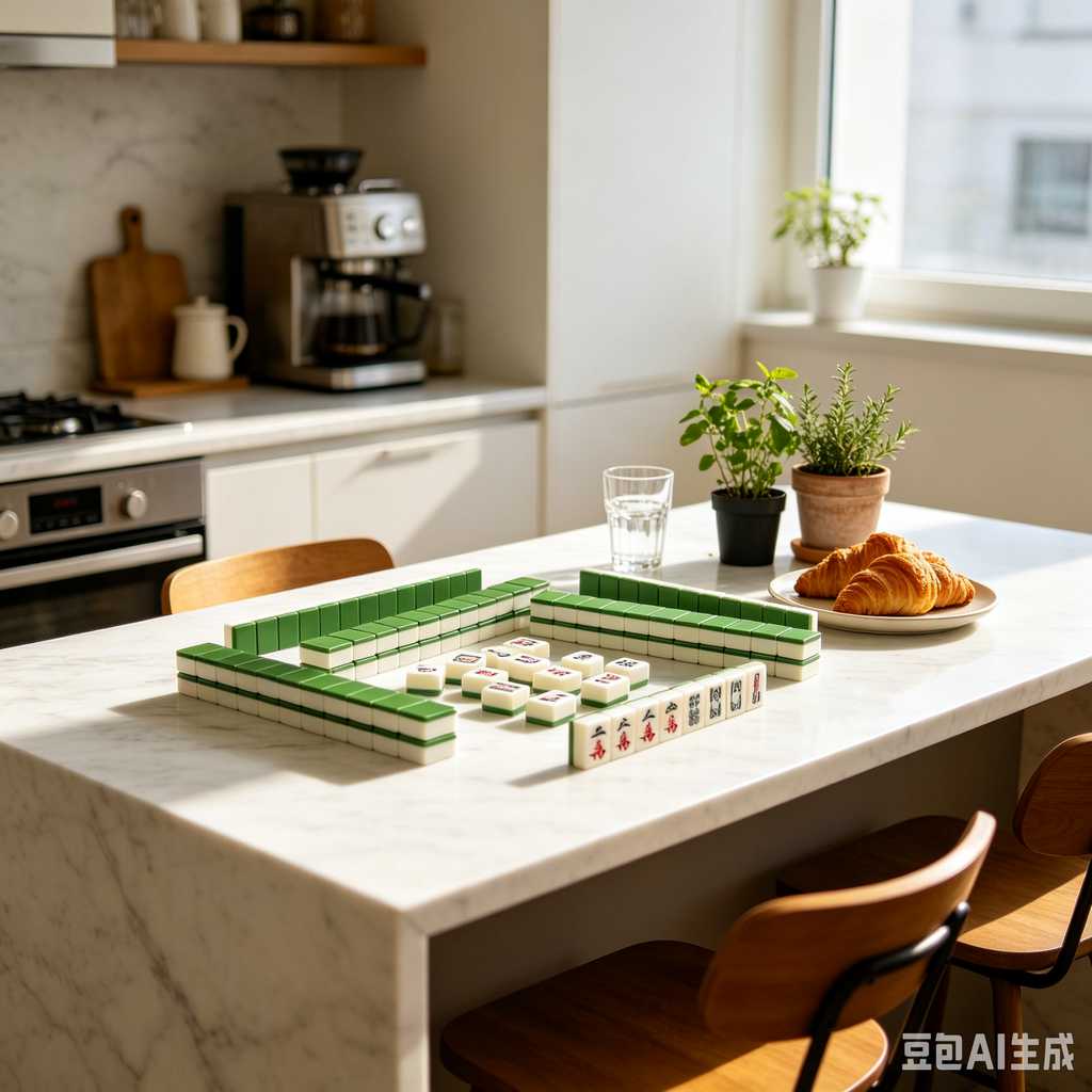 custom logo printed mahjong tiles