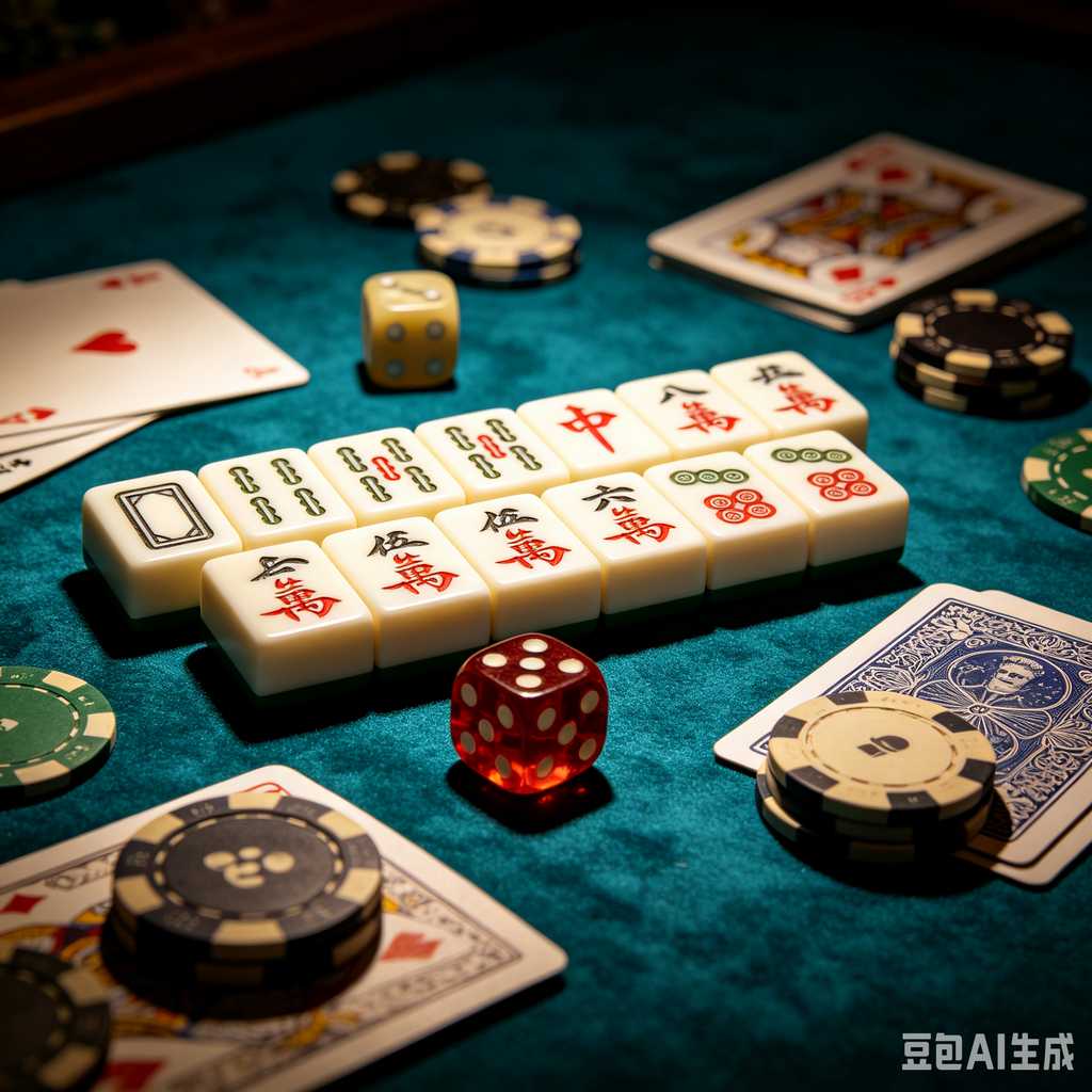 custom art mahjong set